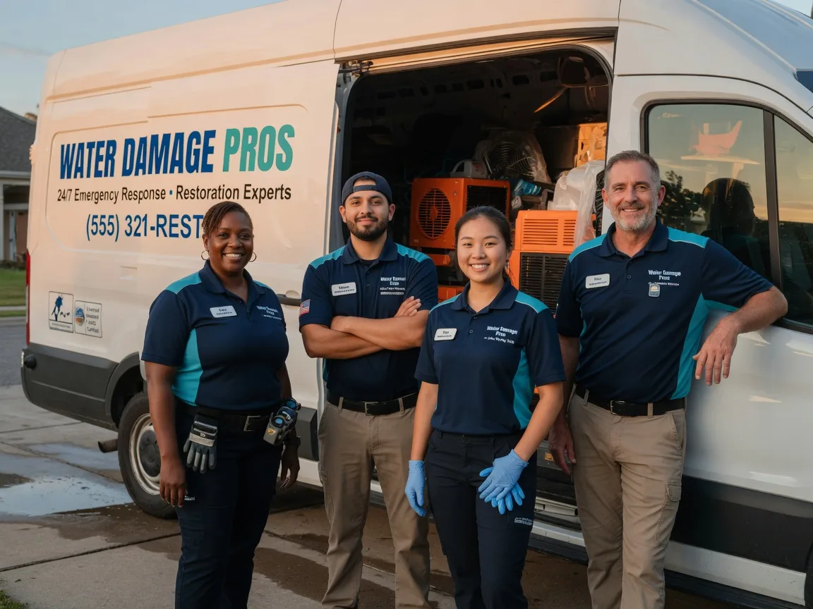 Water Damage Restoration company in Center Cross, VA