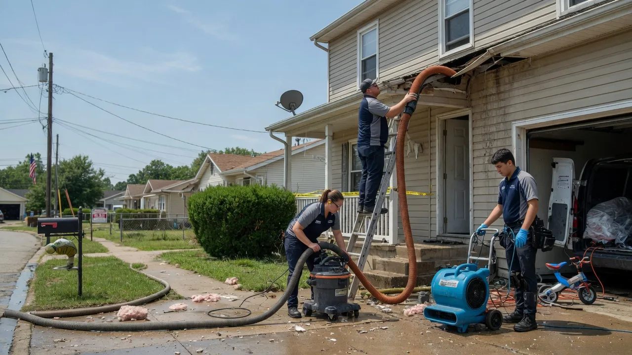 Water Damage Restoration in Center Cross, VA near me